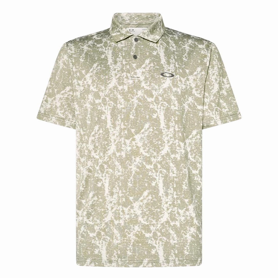 Oakley - Men's Marble Jaquard Polo (FOA404363 295) Stretch Fabric Technology