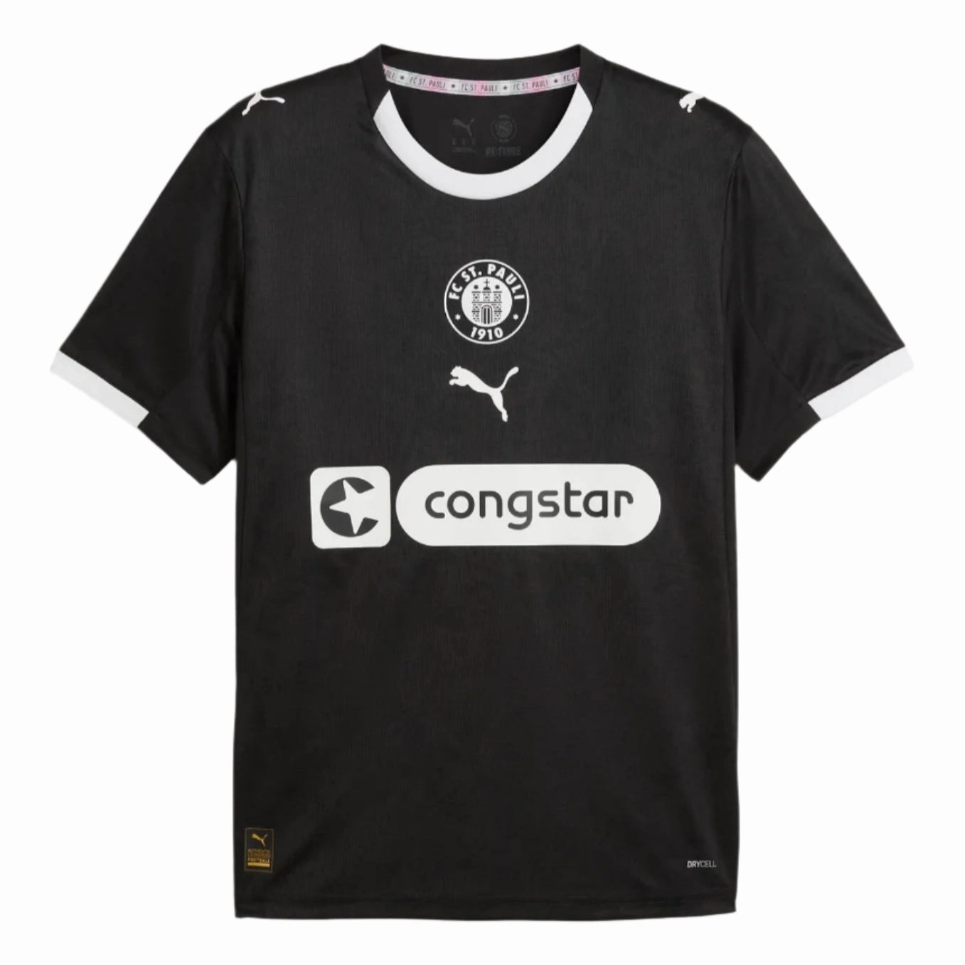 Motion Base Comfort Performance Puma St. Pauli 25/26 Third Jersey (Puma Black/Puma White)