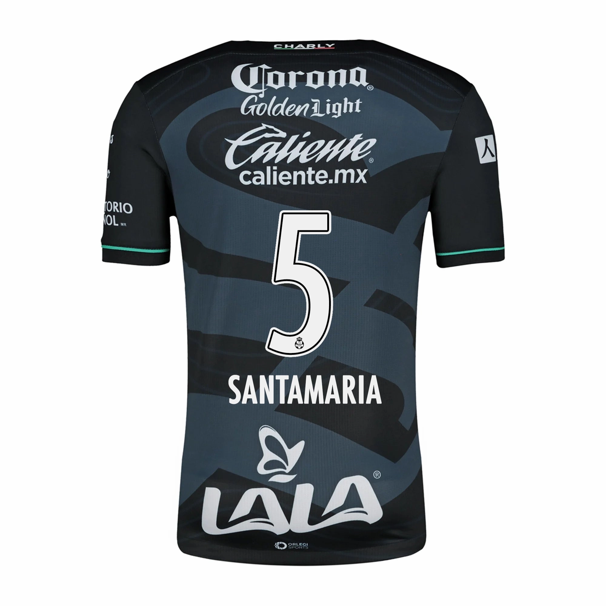 Sporty Outfit Charly Anderson Santamaria Santos Third Jersey 24/25 (Black/Grey)