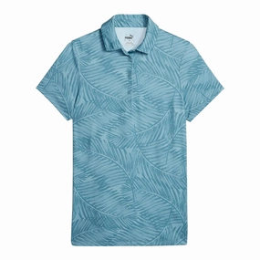 Four Way Stretch Material Puma - Women's MATTR Fern Short Sleeve Polo (621633 03)