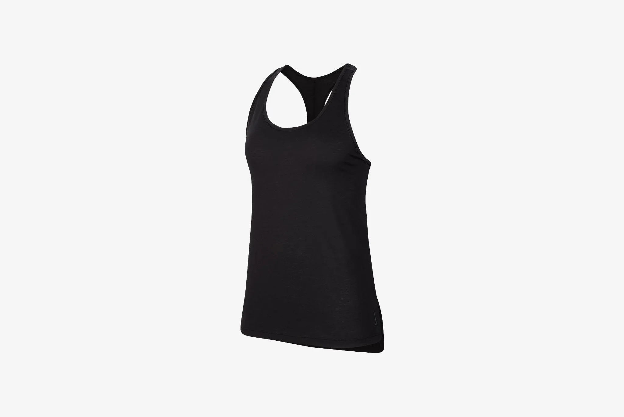 QuickAccessPockets Nike "Nike Yoga Layer" Tank W - Black / Platinum