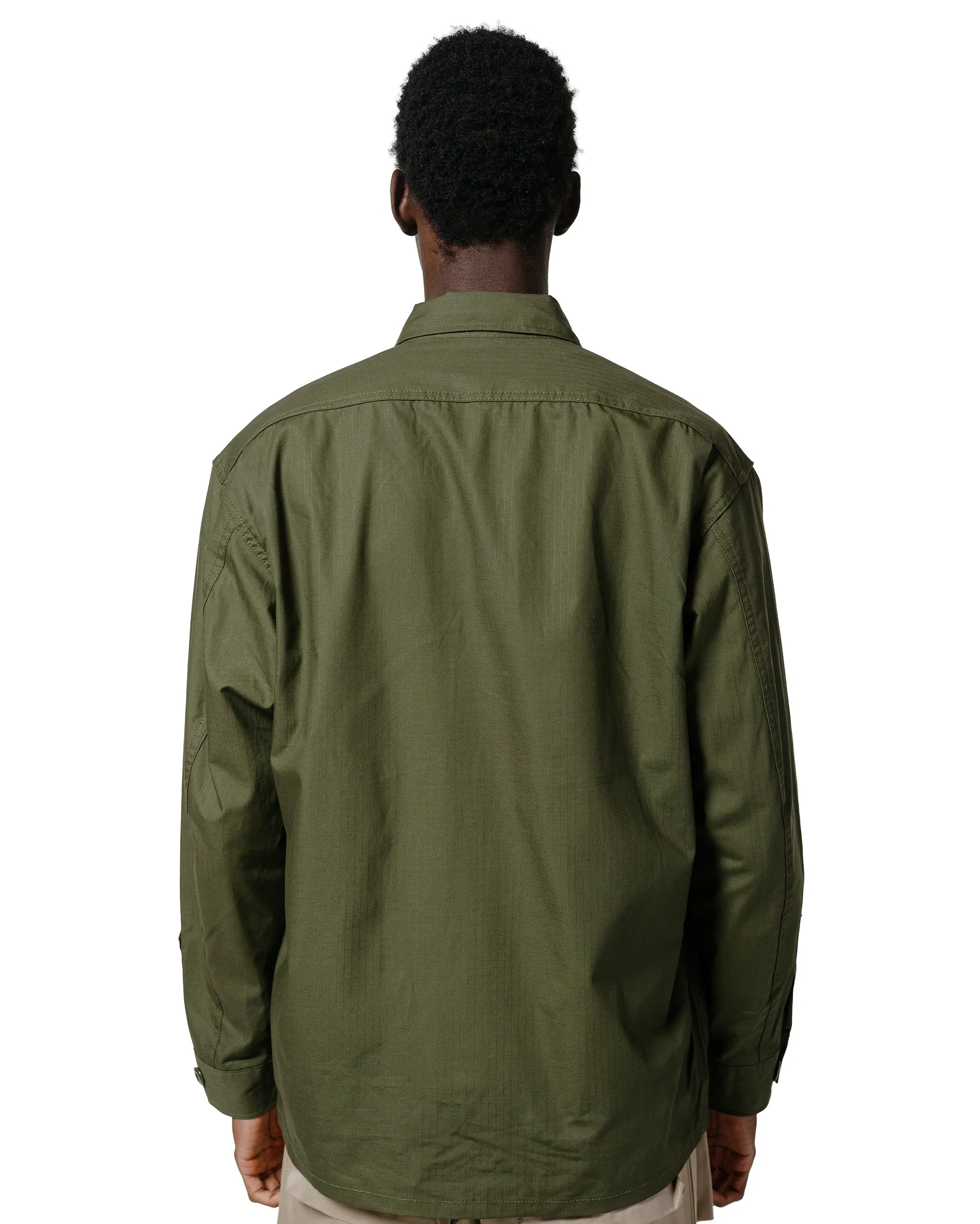 Military Inspired Sassafras Digs Crew Half Army Ripstop Olive