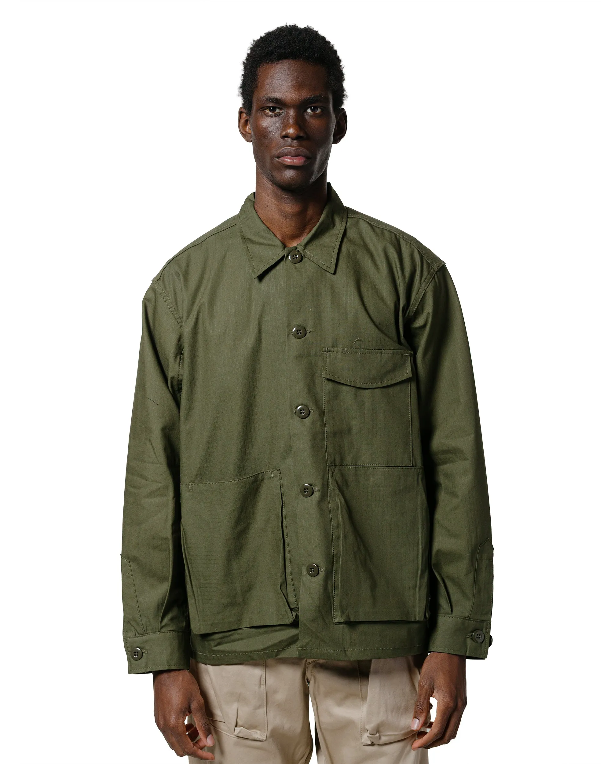 Sassafras Digs Crew Half Army Ripstop Olive Networking Session Contemporary Style