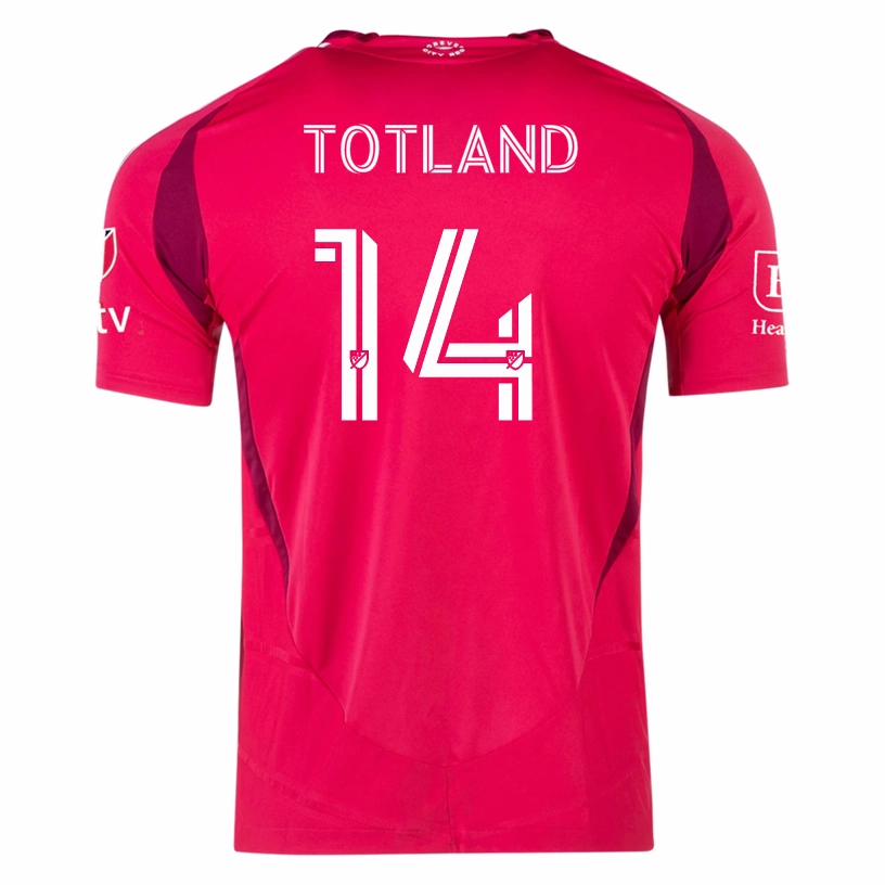 No Slip Gripper Hem Simple Aesthetic adidas Tomas Totland St. Louis FC Authentic Home Jersey 25/26 (Power Pink)