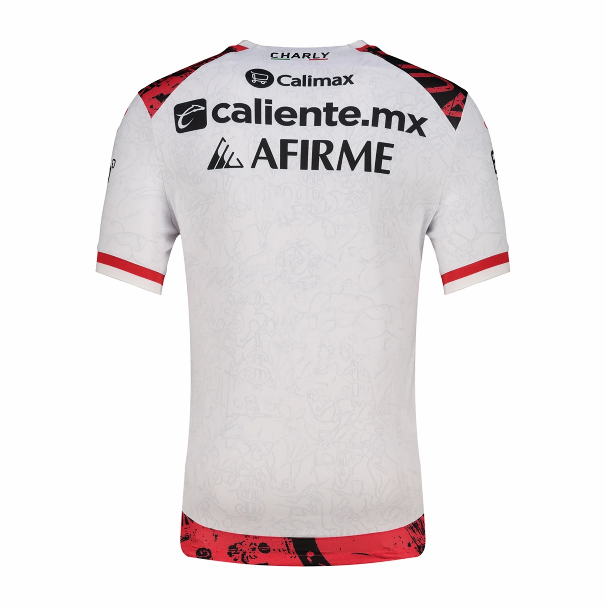 Motion Line Charly Men's Xolos De Tijuana Away Jersey 25/26 (White)