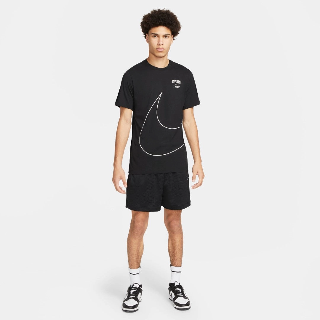 Silk combination Day-to-Night Look Big Swoosh 2 T-shirt