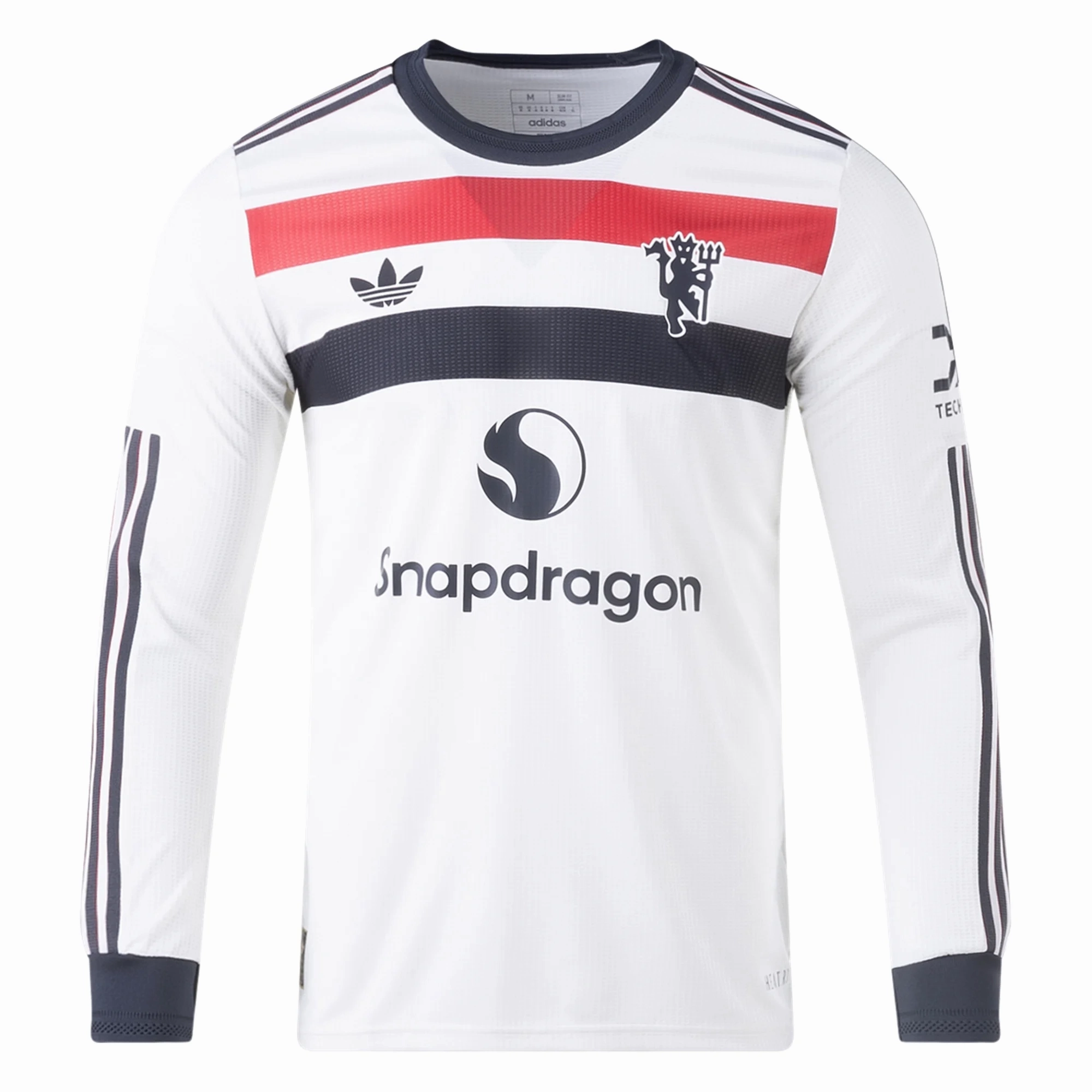Move Fast adidas Manchester United Third Long Sleeve Jersey 24/25 (Off White)