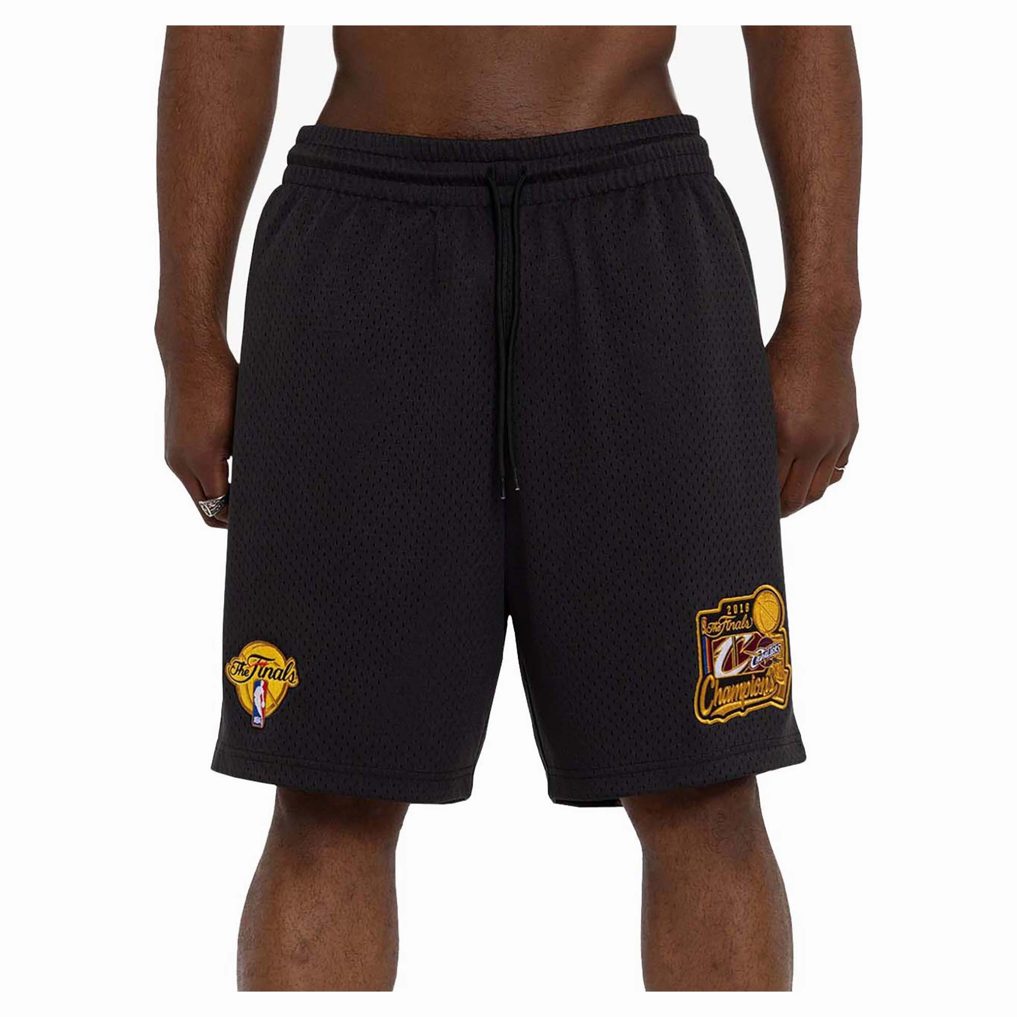 Anti Pilling Fabric Treatment Men's NBA Cleveland Cavaliers Varsity Shorts