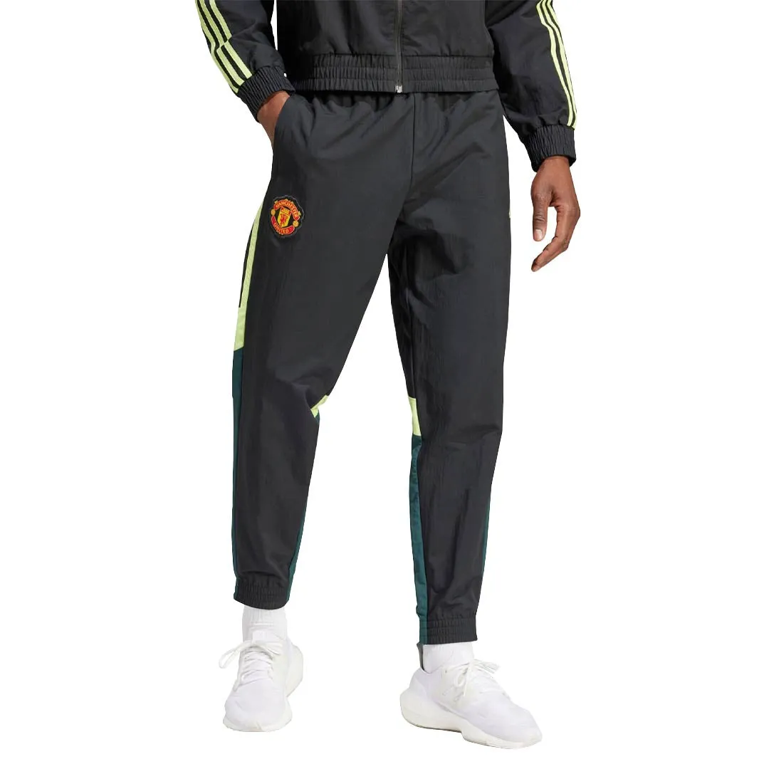 adidas - Men's Manchester United Woven Track Pant (IP9191) Rush Hour