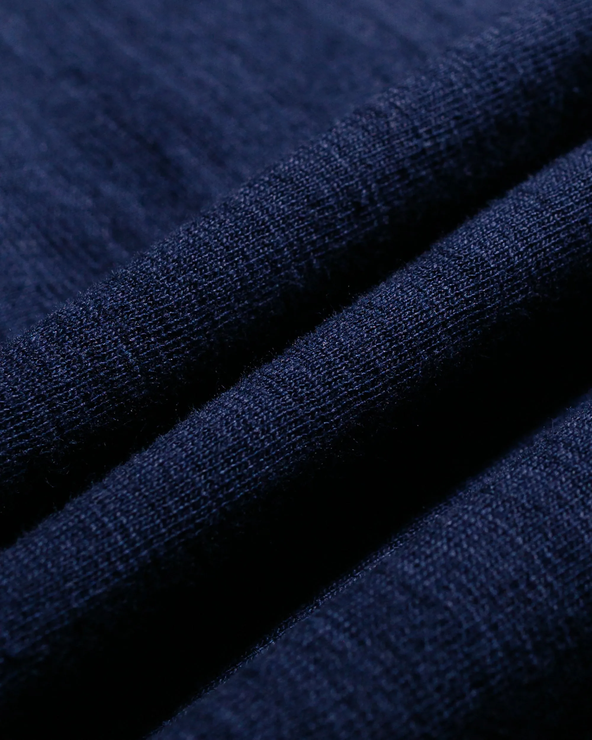 Chic Comfort Style Cool Layer Wear The Real McCoy's MC21109 Athletic L/S T-Shirt / Loop-Wheel Navy