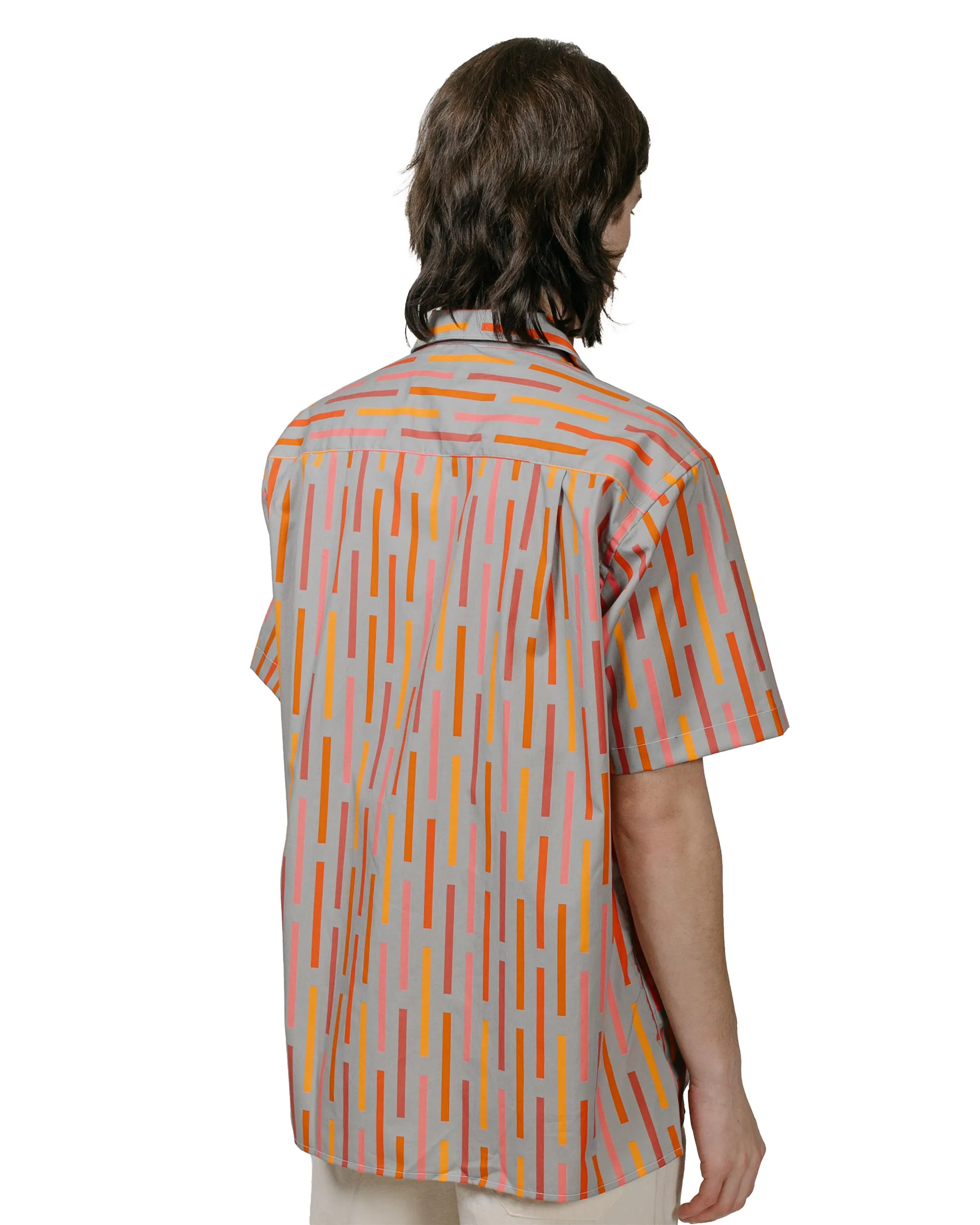 slim fit Gitman Vintage Bros. Alexander Girard 'Broken Stripe' 1952 Camp Shirt
