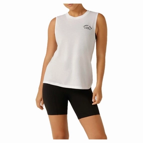 Women's Lotus Muscle Tank Evening Look Anti Pilling Treatment
