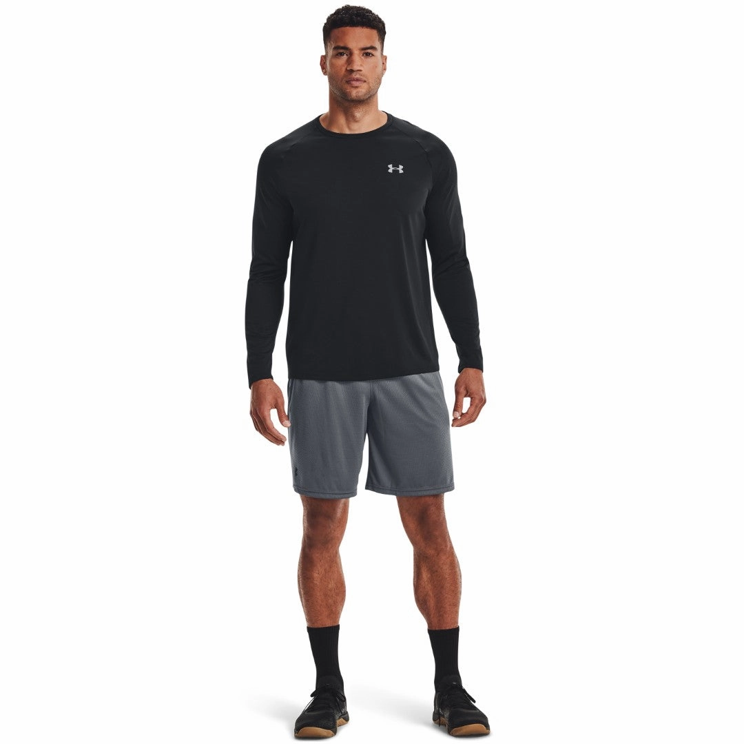 Tech Mesh Shorts rhinestone accents