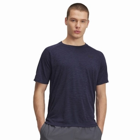 Tech? Textured T-shirt TaglessCollar Classic Chic