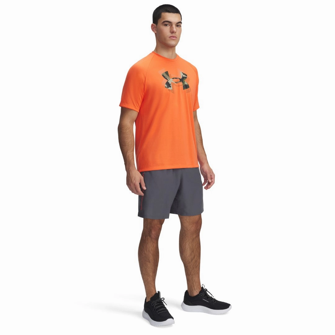 QuickAccessPockets Tech? Woven Wordmark Shorts 9 Inch