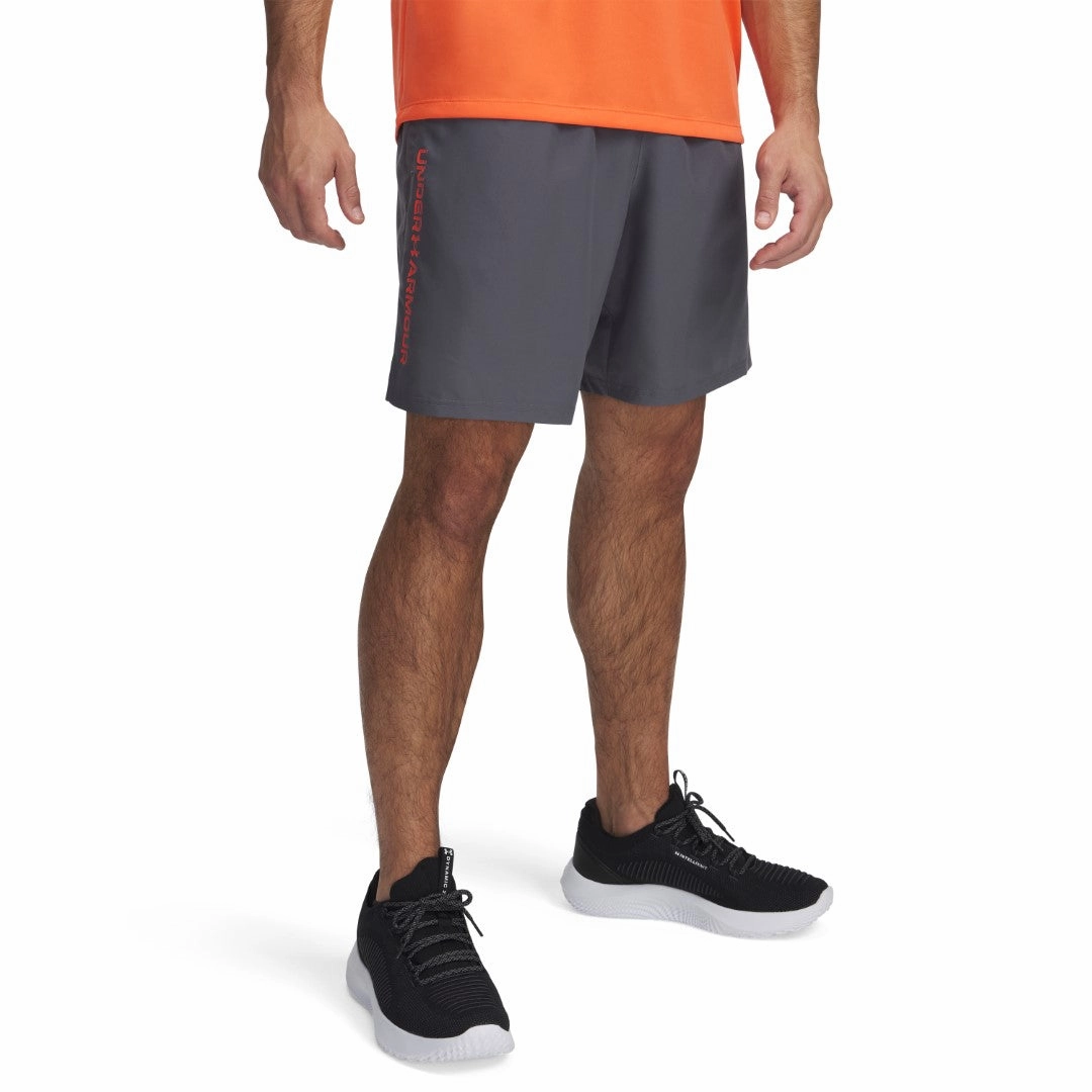 Tech? Woven Wordmark Shorts 9 Inch WideLegOpening Breezy Comfort