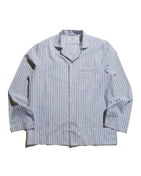 Abrasion Resistant Edges Tekla Poplin Pyjama Shirt Skagen Stripes