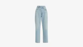 AGOLDE "Criss Cross Upsized Jean" W - Wired CompressiveFitFabric Seasonal Fashion