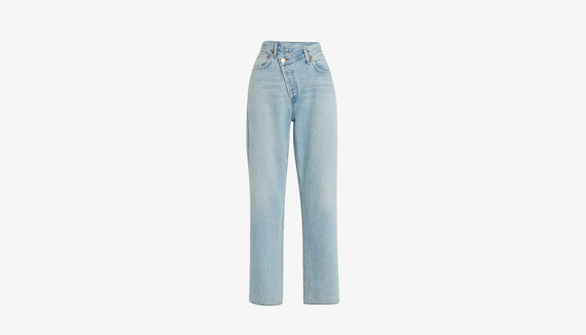 AGOLDE "Criss Cross Upsized Jean" W - Wired CompressiveFitFabric Seasonal Fashion