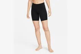 Calm Tone Vision Fit Nike "Yoga High-Waisted 7" Shorts" W - Black