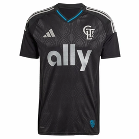 Anti Static Finish adidas Charlotte Away Jersey 25/26 (Black)