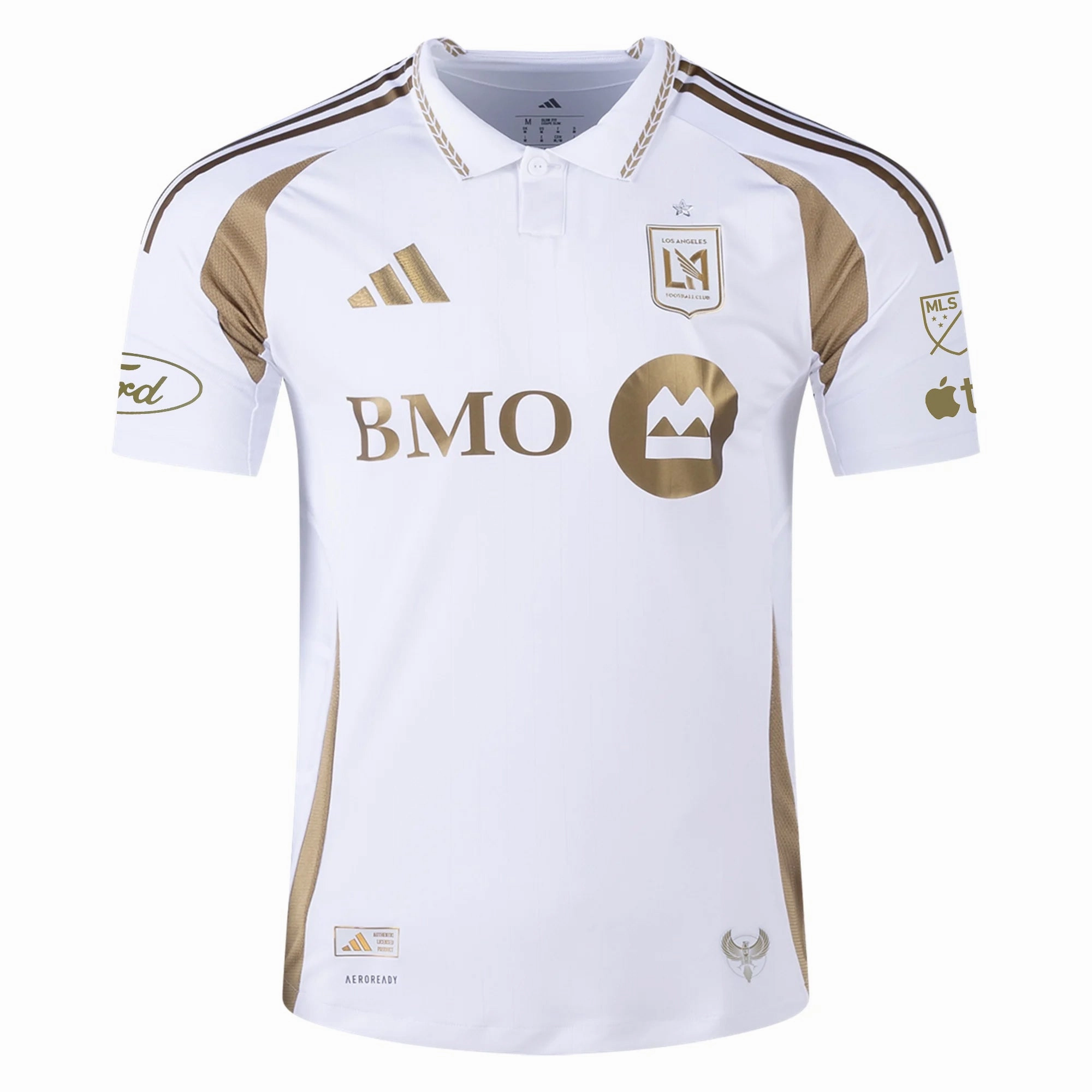 Non Chafing Edges UV protection coating adidas Mark Delgado LAFC Authentic Away Jersey w/ MLS   Apple   Ford Logo 25/26 (White/Gold)