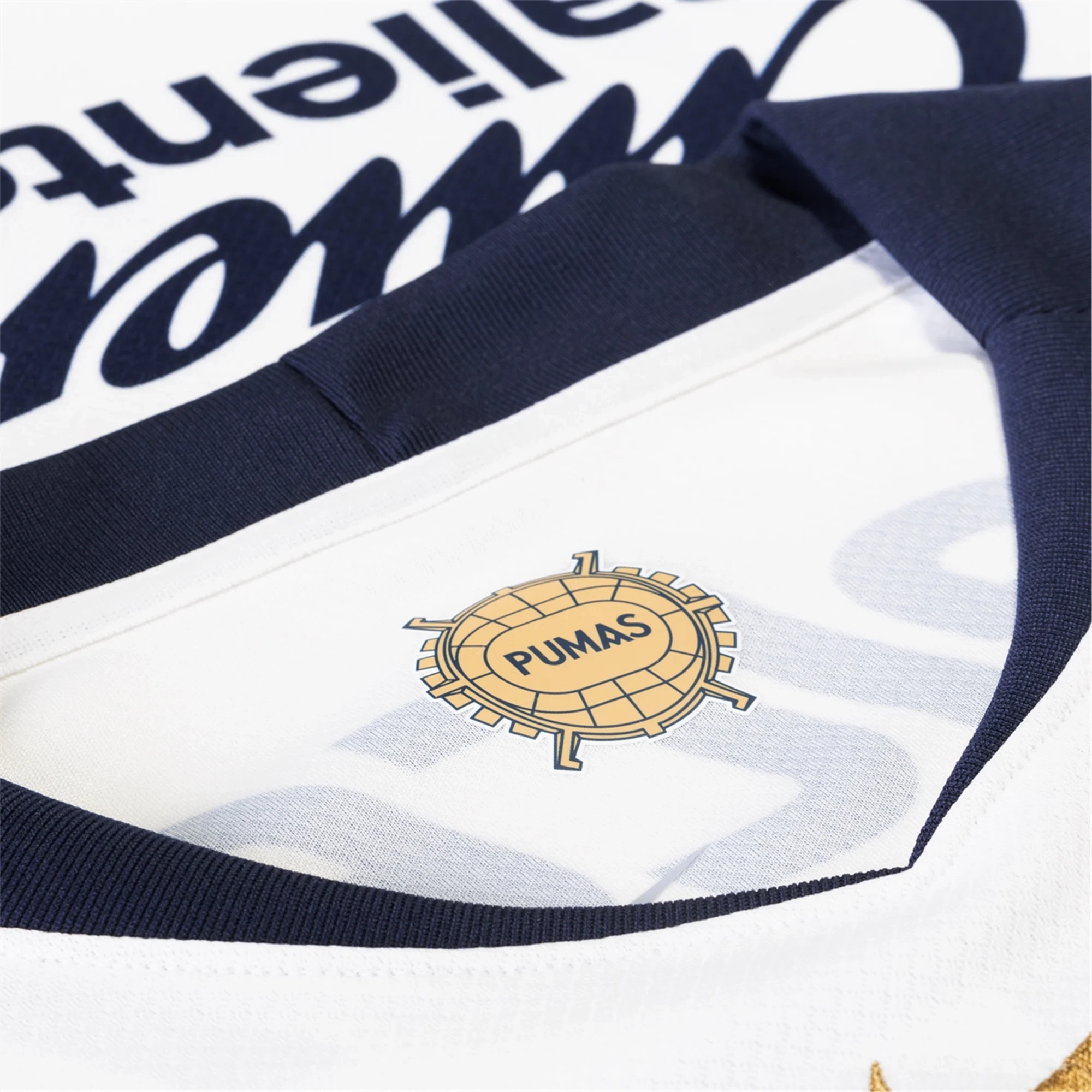 Non Irritating Seamless Edges Nike Pumas UNAM Home Jersey 25/26 (Sail/Club Gold)
