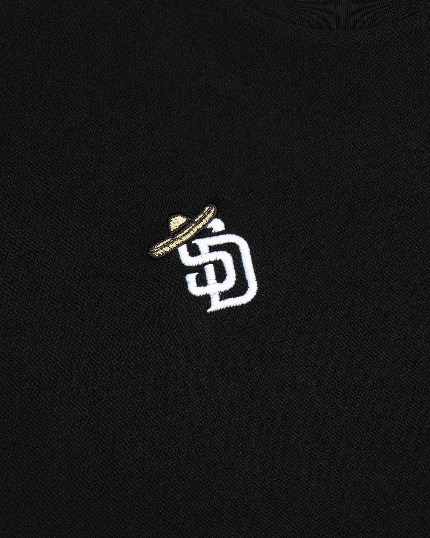 Overload Sombrero Embroidery Tee - Black Fantasy Glow Flow Core