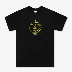Spring Freshness SlimFitDesign The Hero's Journey Tee (Black)
