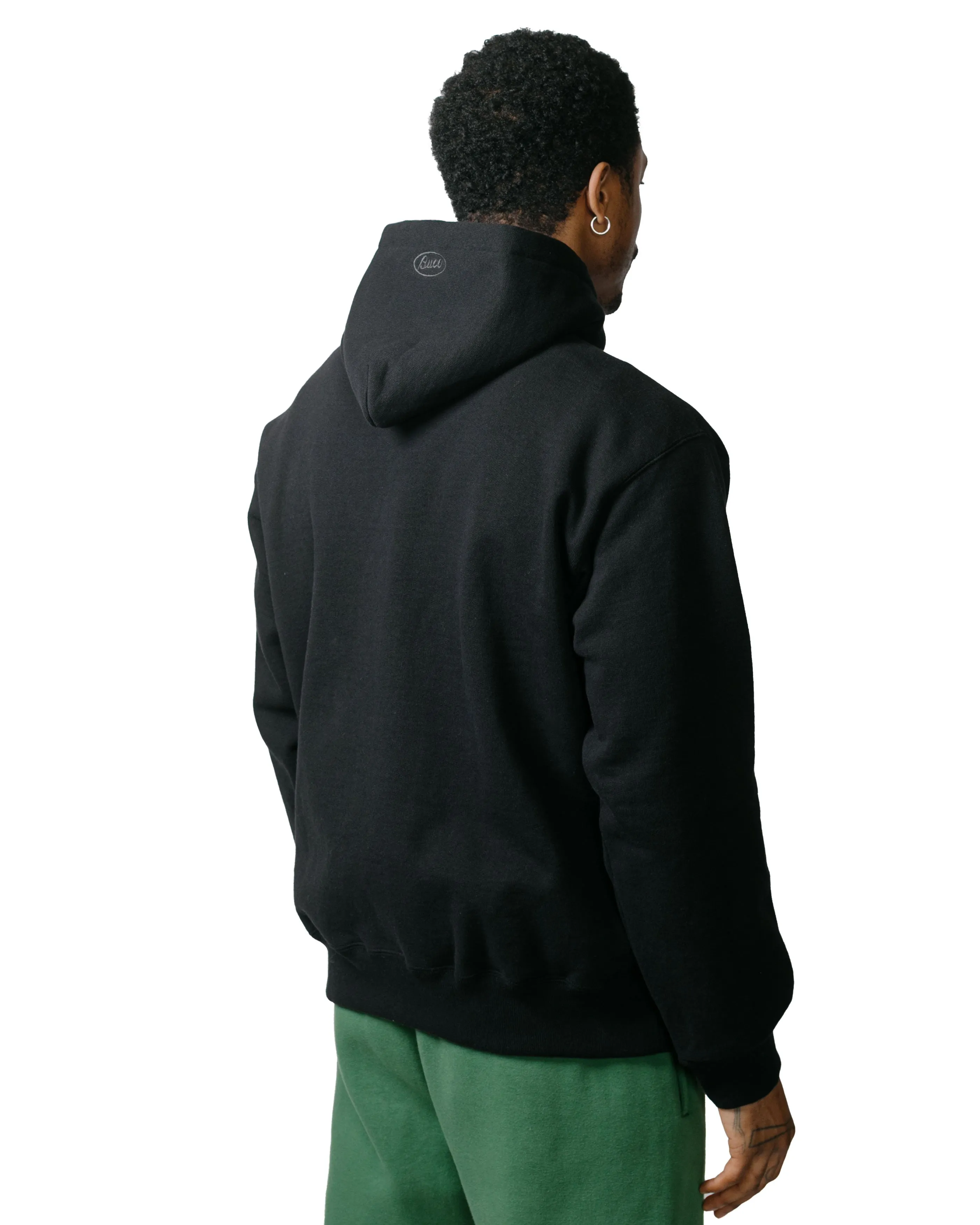 appropriate for sunny days Light Color The Real McCoy's BC23101 Buco F/Z Parka Sweatshirt Black