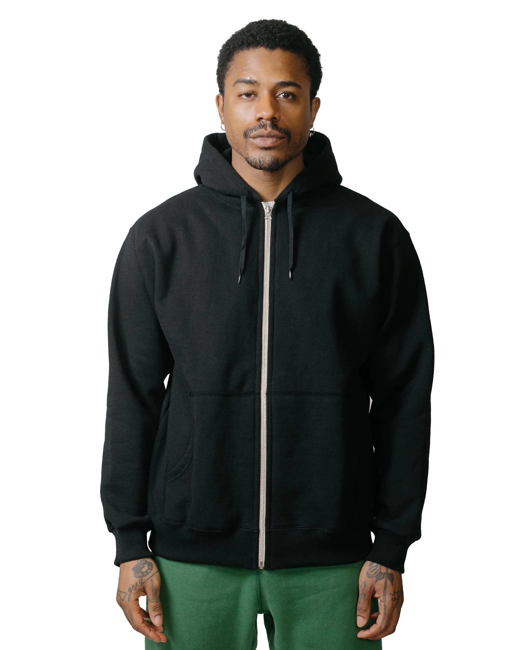 The Real McCoy's BC23101 Buco F/Z Parka Sweatshirt Black Gym Wear
