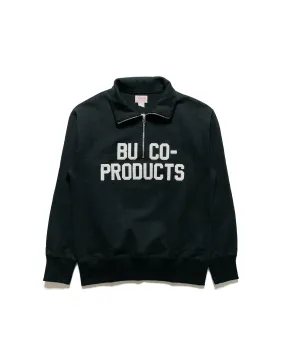 Urban Comfort The Real McCoy's BC23104 Buco Half-Zip Motorcycle Jersey / Buco-Product Black