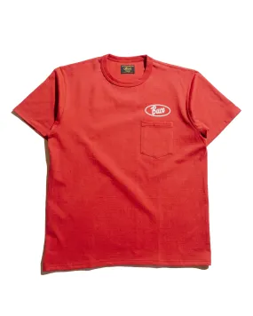 The Real McCoy's BC25005 Buco Tee / Enthusiast Cherry Classic Comfort Workout