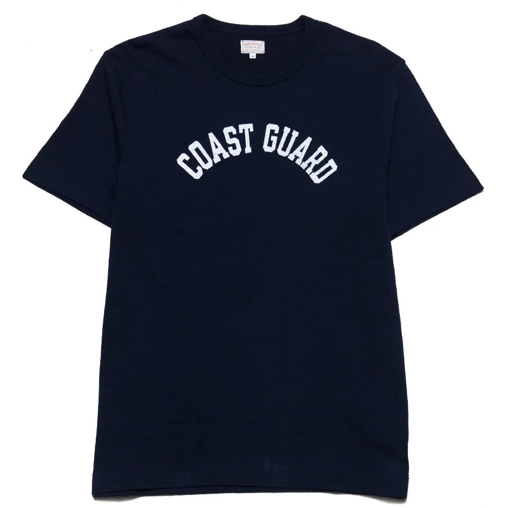 Chill Design DoubleStitchedHem The Real McCoy??s MC17007 Loopwheel Coast Guard Tee