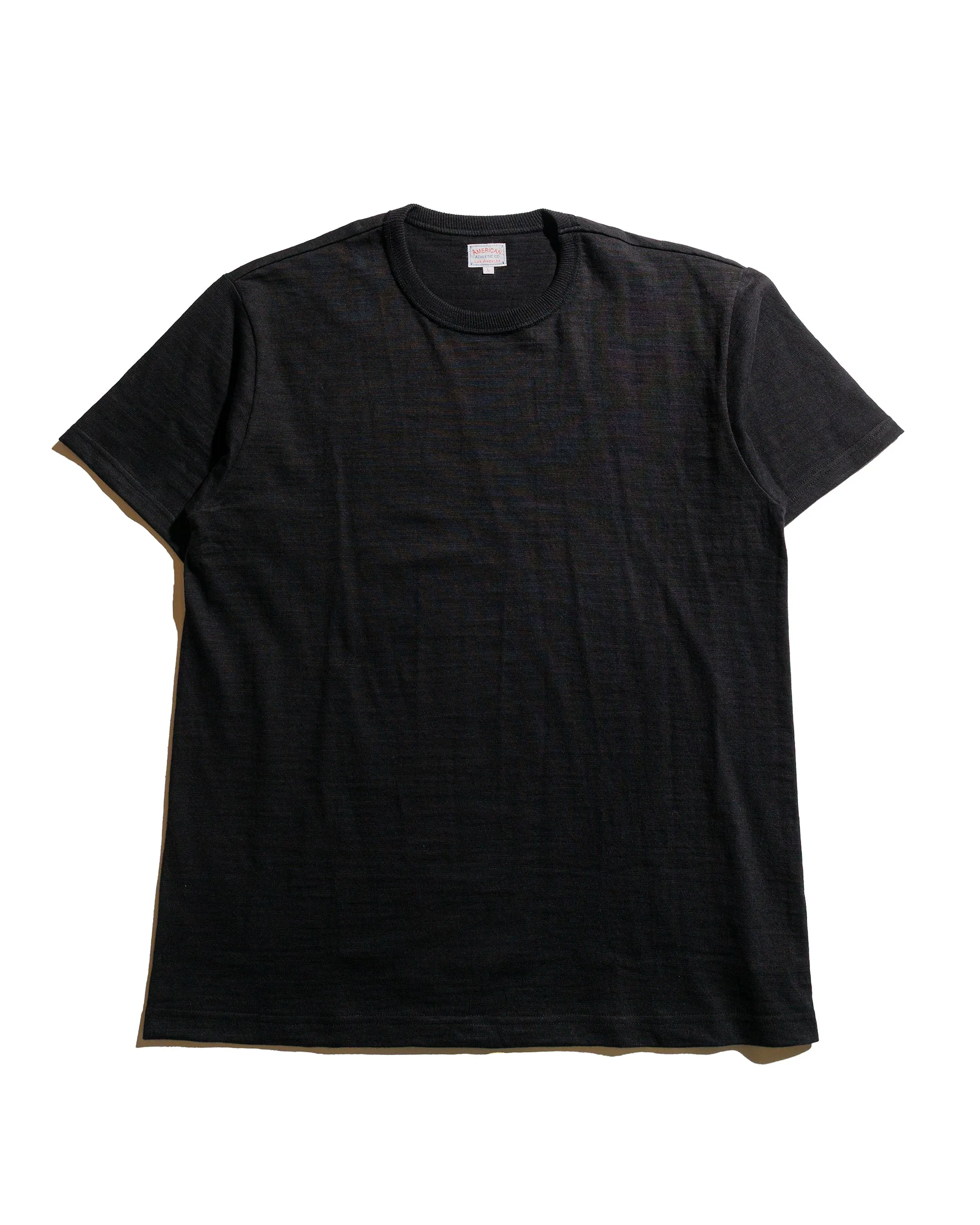 Bold Comfort The Real McCoy's MC19010 Athletic T-Shirt / Loop-Wheel Black