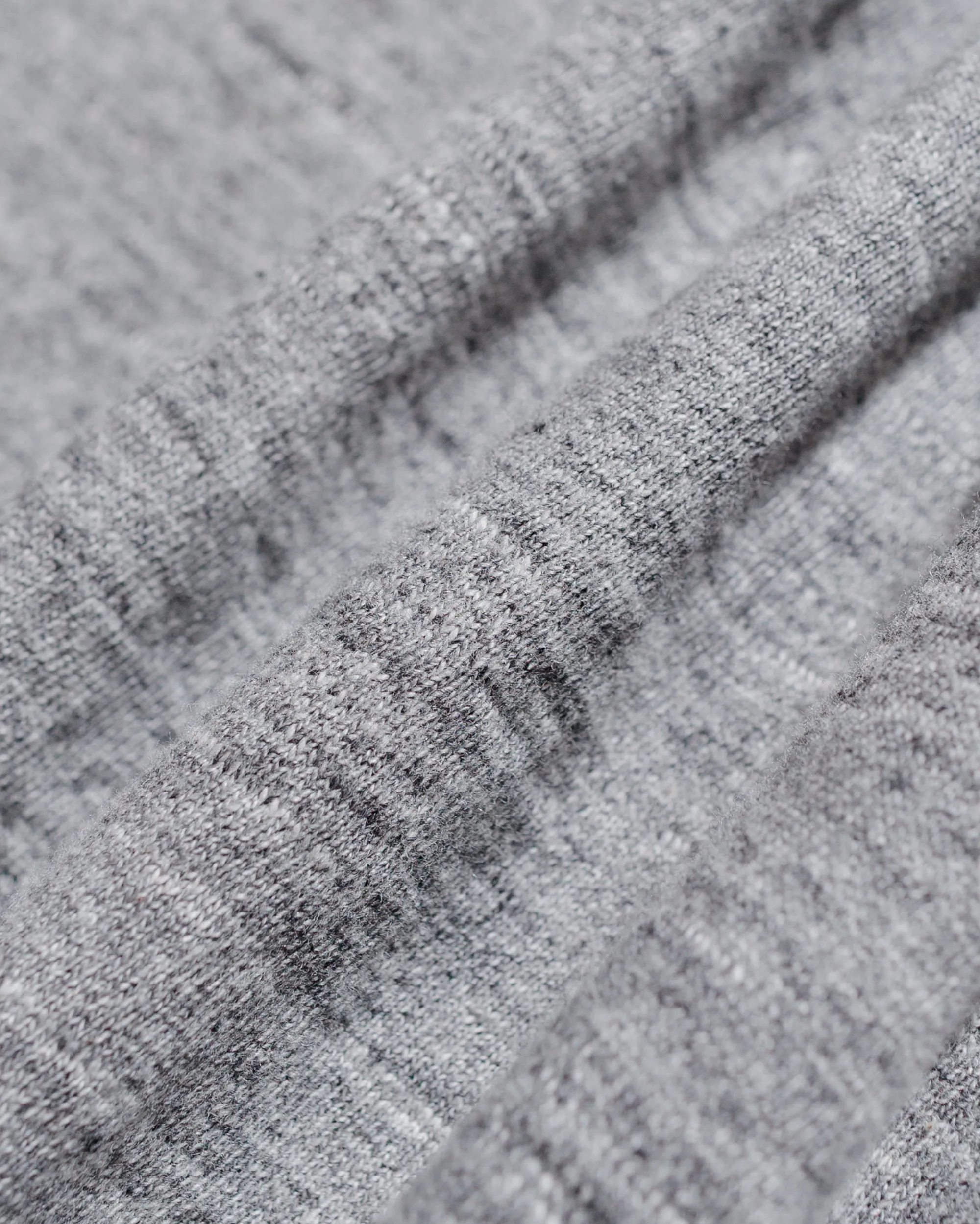 The Real McCoy's MC19010 Athletic T-Shirt / Loop-Wheel Grey Cool and Comfortable
