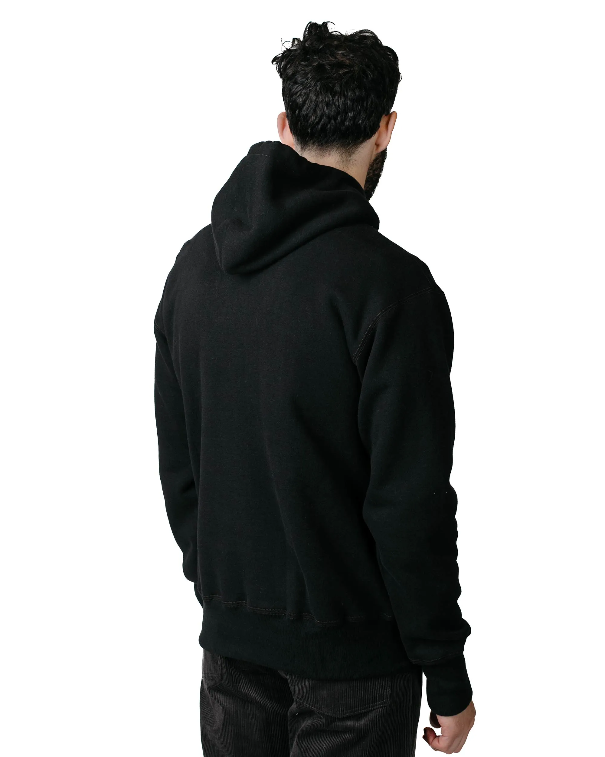 Tall Length The Real McCoy??s MC19124 10oz. Loopwheel Parka Black