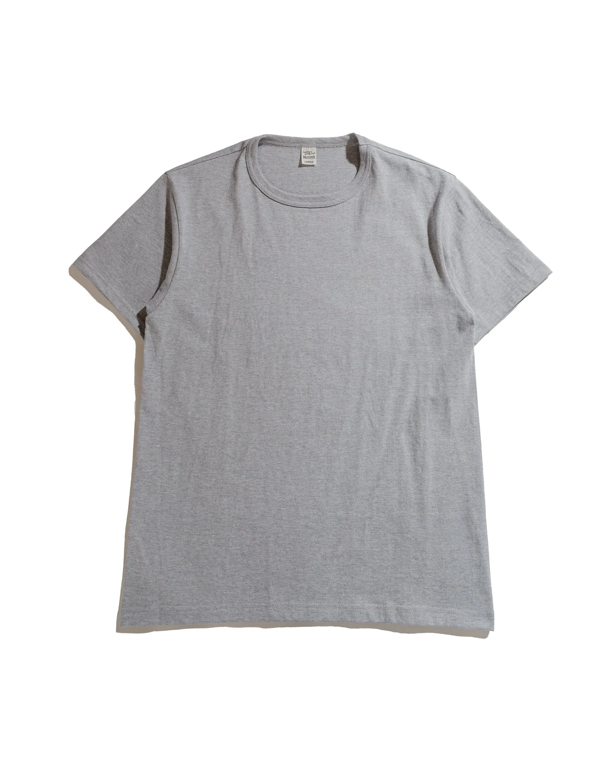 The Real McCoy's MC20000 2pcs Pack Tee Grey Active Style