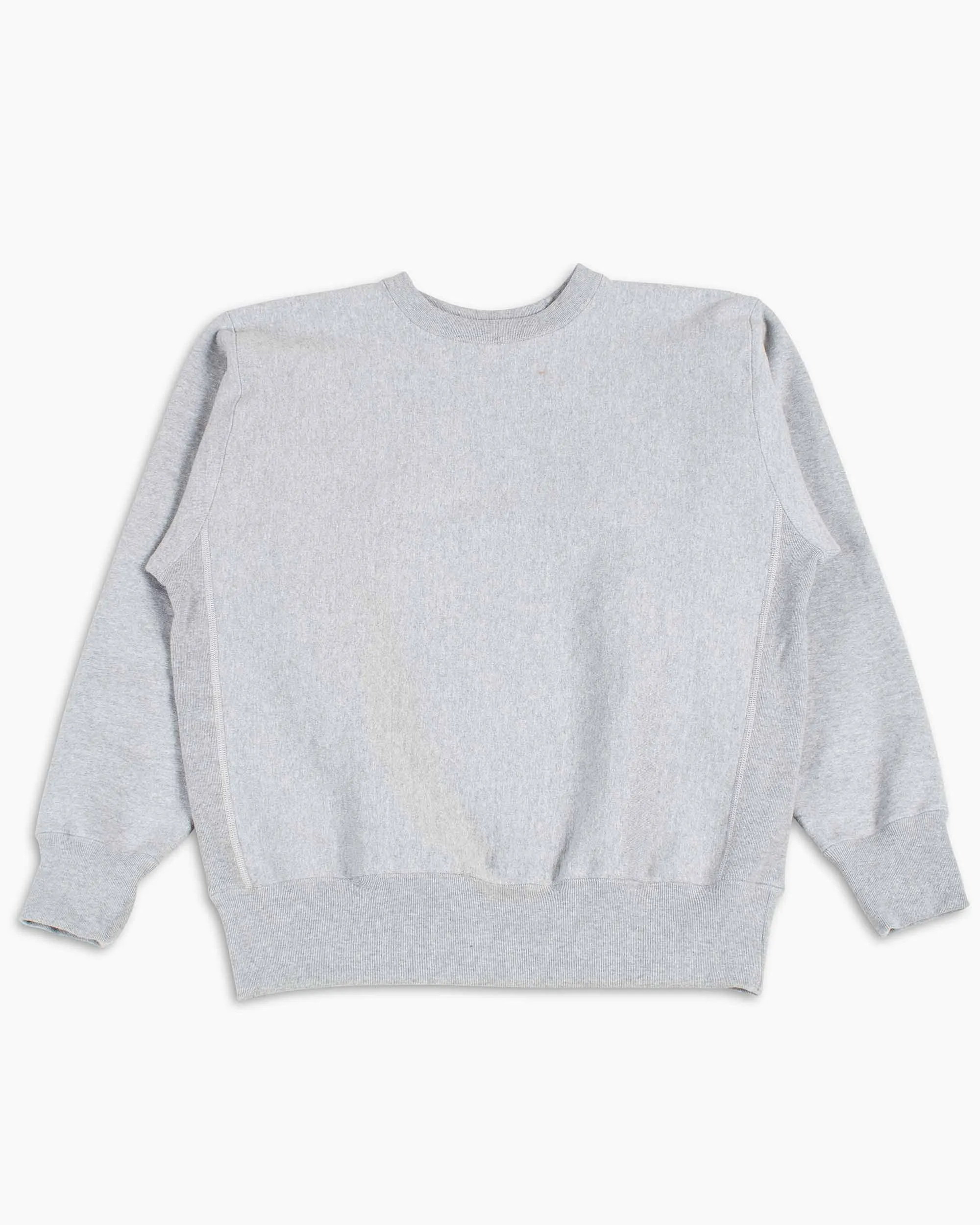 Outdoor Fashion Earthy Tones The Real McCoy's MC20114 Heavyweight Crewneck Sweatshirt Medium Grey
