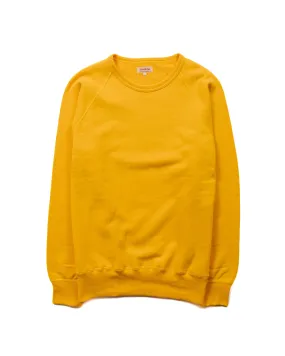 The Real McCoy's MC21018 9oz. Loopwheel Raglan Sleeve Sweatshirt Yellow product luxury indulgence
