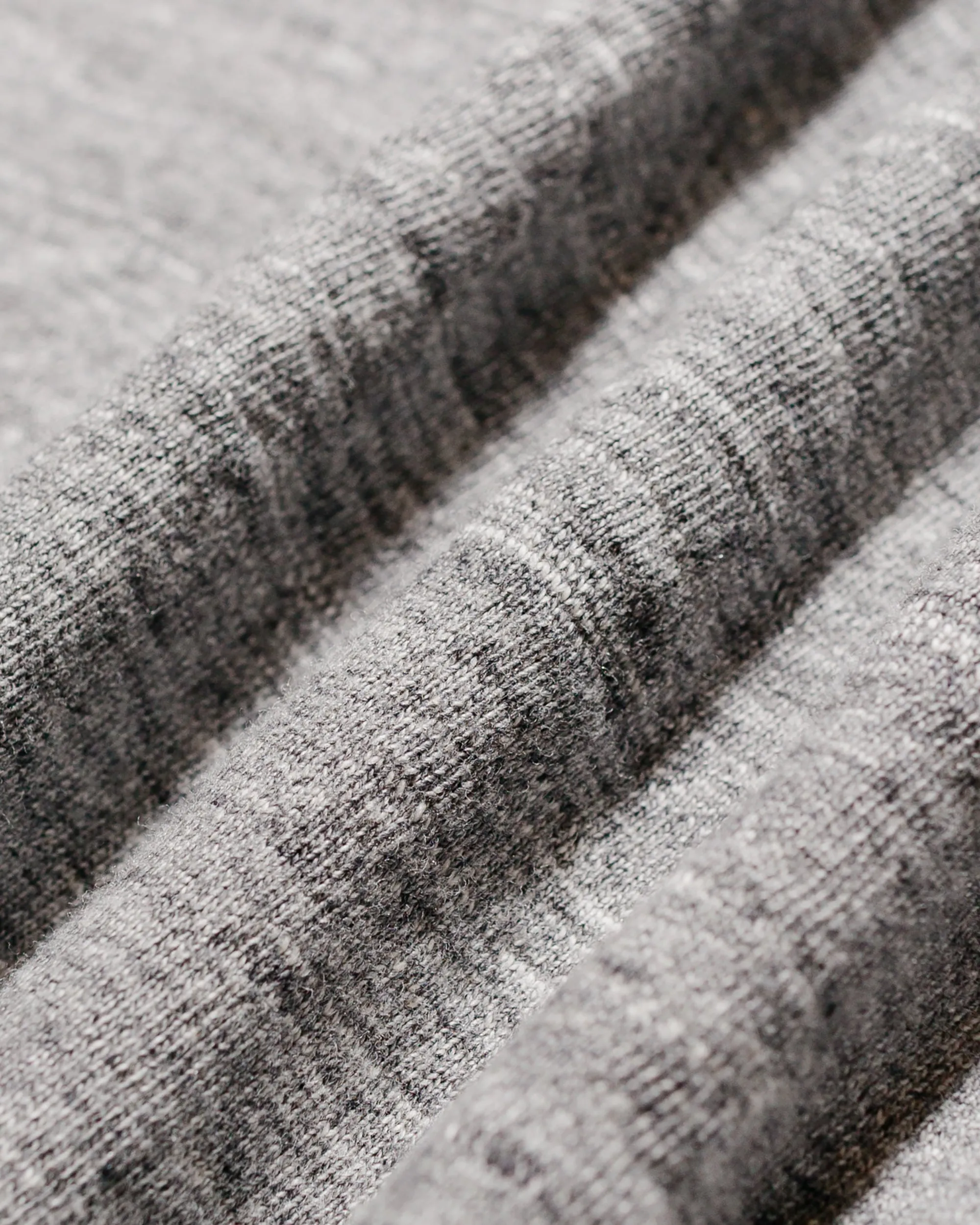 The Real McCoy's MC21109 Athletic L/S T-Shirt / Loop-Wheel Grey Fun Style