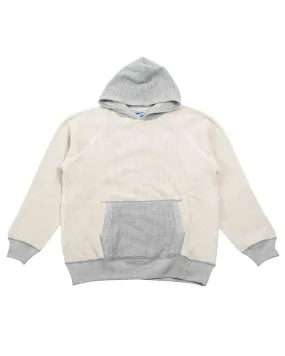 Cold Day Wear The Real McCoy's MC22005 Thermal Sweatshirt (Two-Tone) Grey