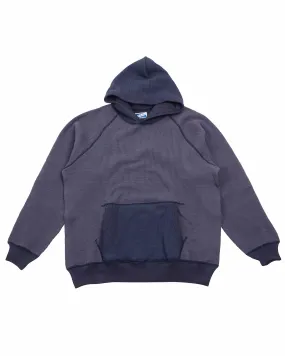 The Real McCoy's MC22005 Thermal Sweatshirt (Two-Tone) Navy Hiking wear