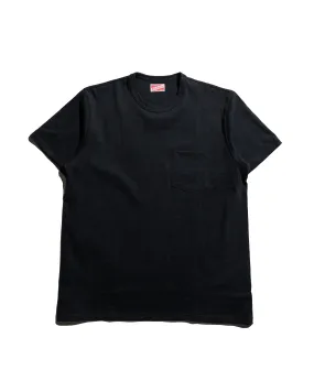 Easy Style Trendy Wearable The Real McCoy's MC22006 Pocket Tee Black
