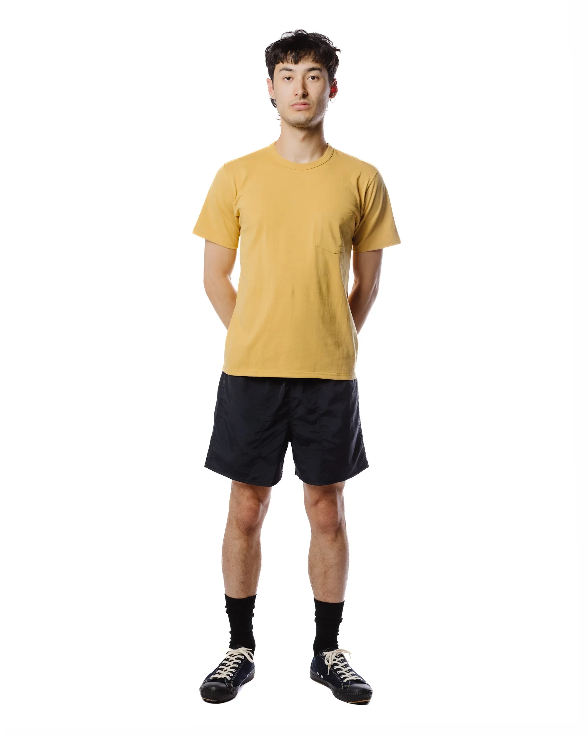 Soft Breathable Cozy Wear The Real McCoy's MC22006 Pocket Tee Corn