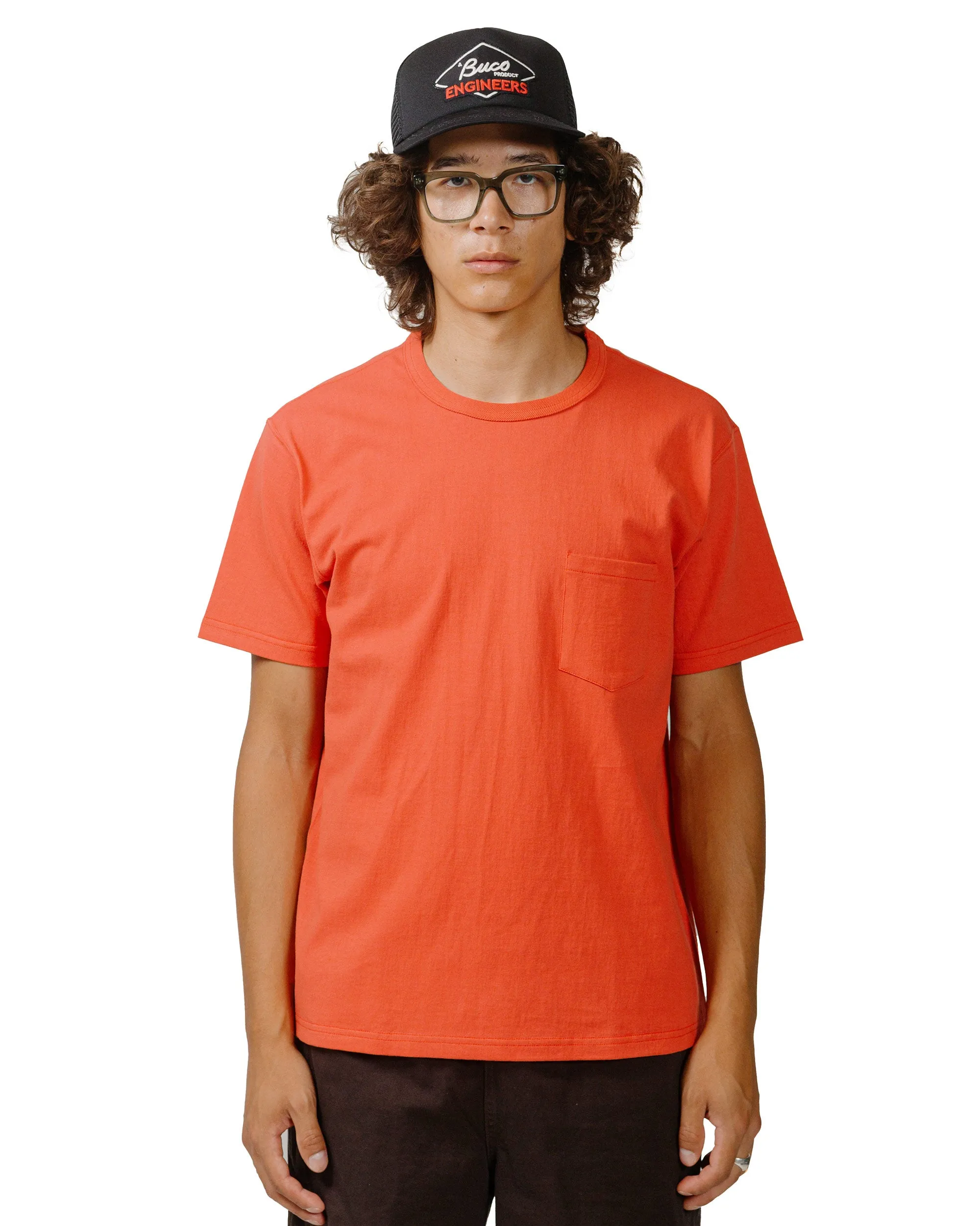 The Real McCoy's MC22006 Pocket Tee Scarlett Odor-resistant