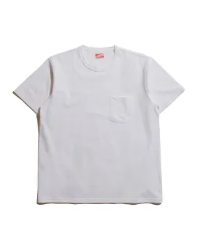 Seasonal Layering The Real McCoy's MC22006 Pocket Tee White