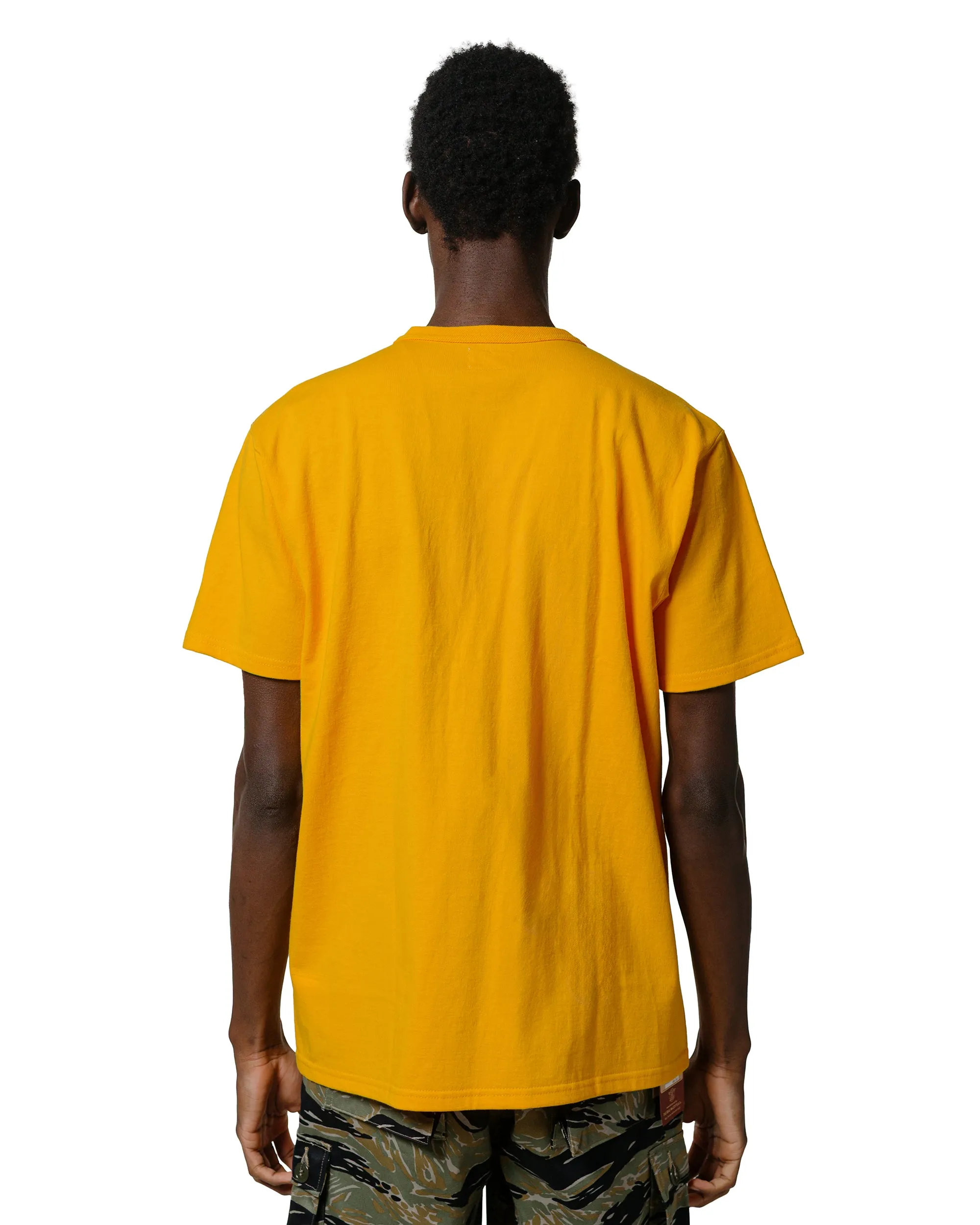 Summer Comfort The Real McCoy's MC22006 Pocket Tee Yellow