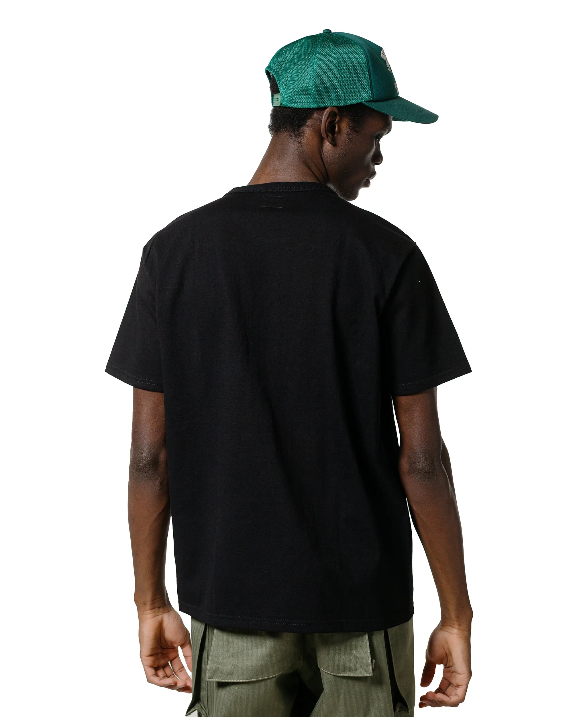 The Real McCoy's MC24004 The Real McCoy's Logo Tee S/S Black Effortless Wearable Machine washable