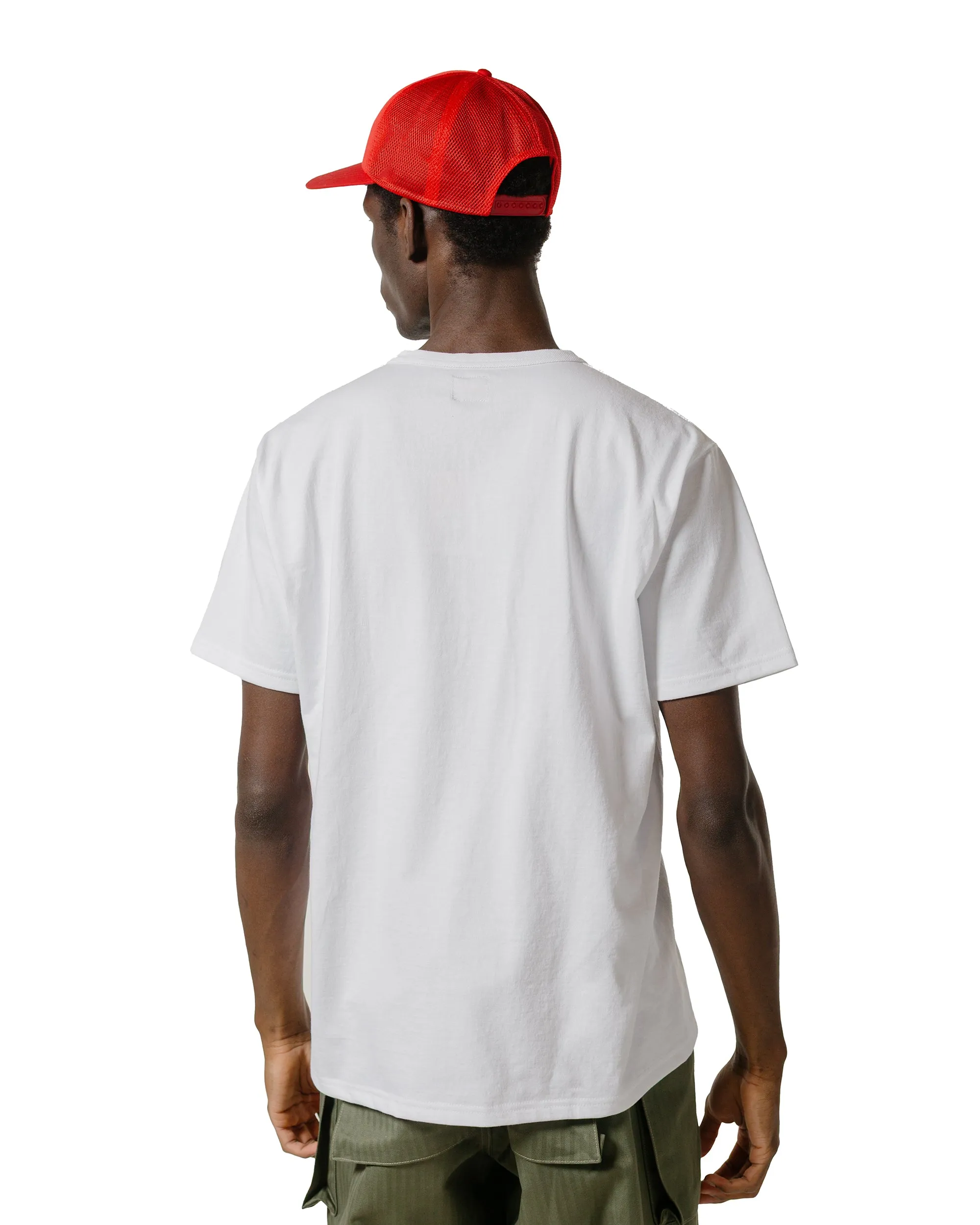Cool Layering QuickDry The Real McCoy's MC24004 The Real McCoy's Logo Tee S/S White